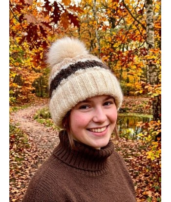 Muts in beige en bruin